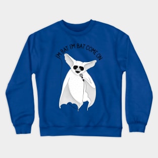 Bat | Animal Karaoke Collection Crewneck Sweatshirt